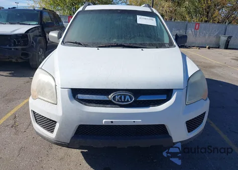 2010 Kia Sportage Lx V6 z USA, uszkodzony, nr VIN KNDKGCA35A7695826